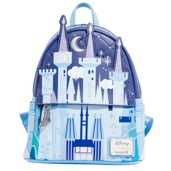 Loungefly Handbags - Loungefly Cinderella Castle Glow Mini Backpack